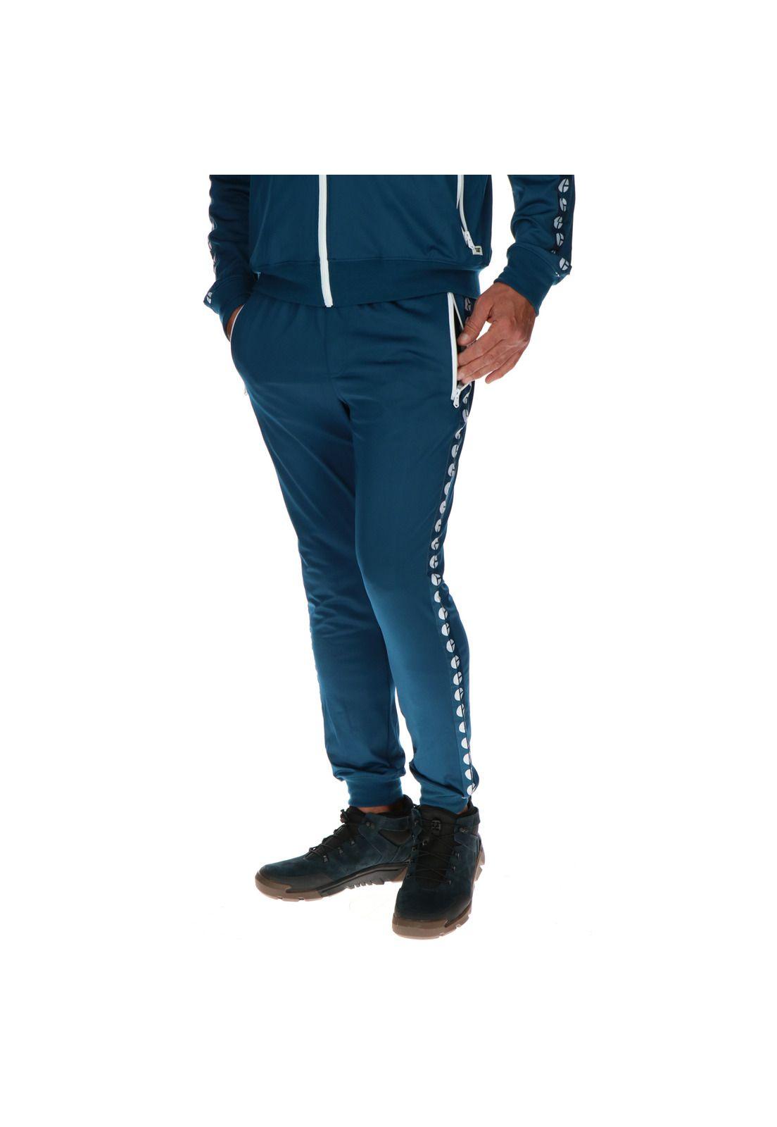 Pantalon Side Tape Jogger Azul Marino-1
