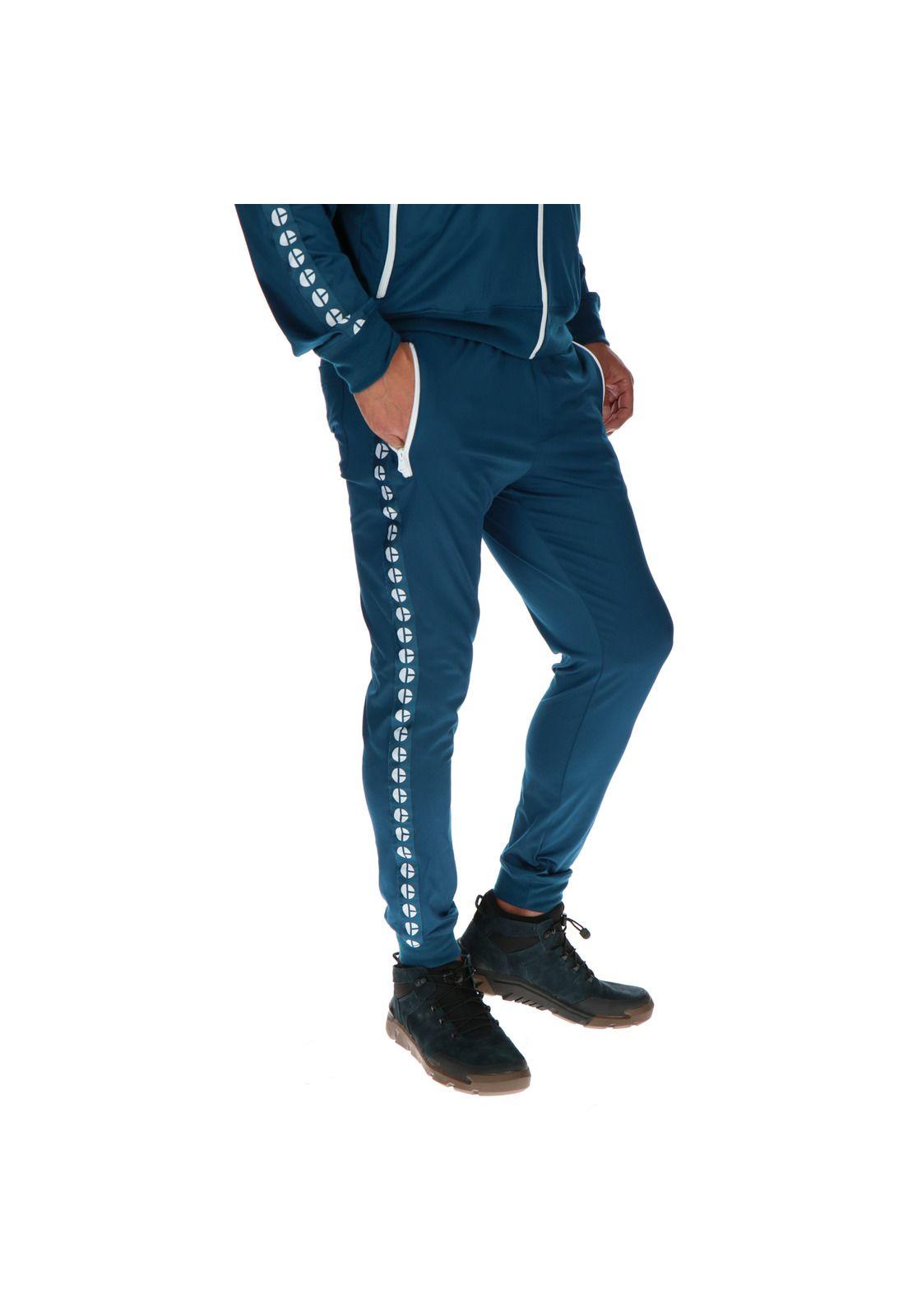 Pantalon Side Tape Jogger Azul Marino-3
