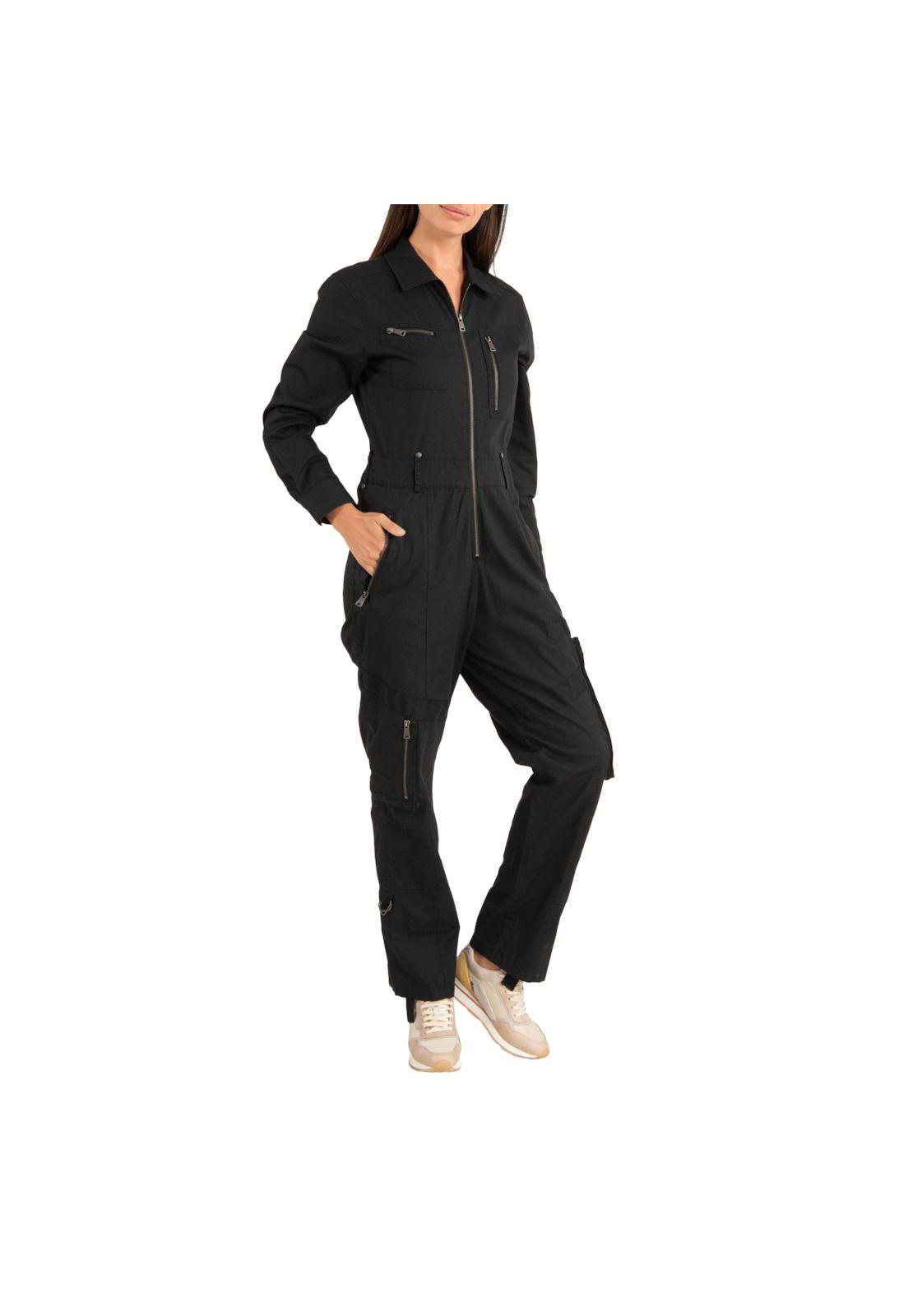 Enterito Mujer Olivia Negro-0