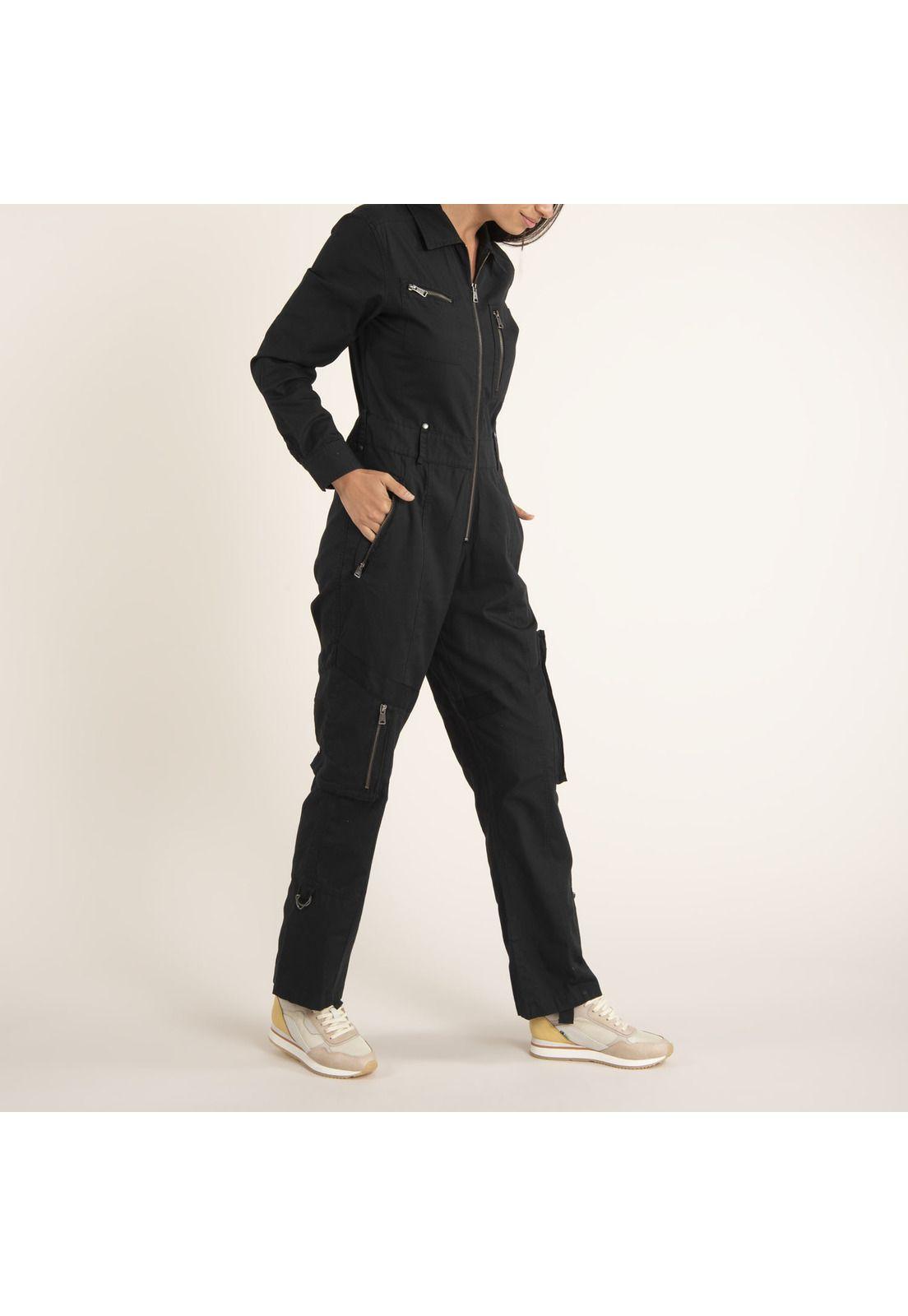 Enterito Mujer Olivia Negro-2