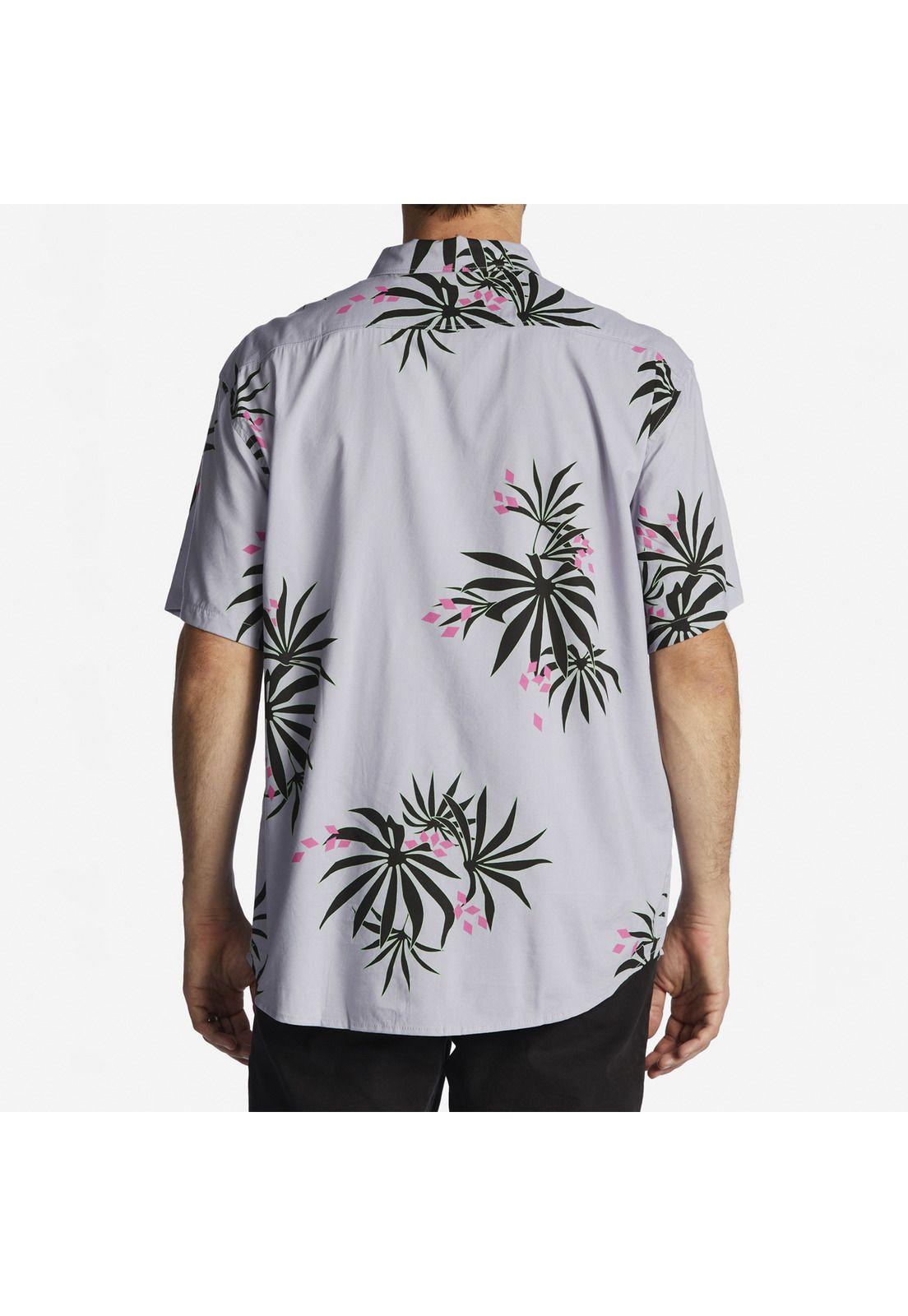 Camisa M/C Hombre Sundays M Wv Gris-3