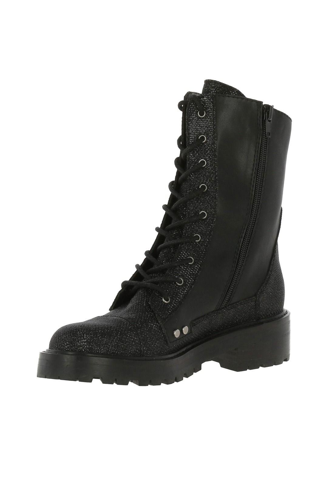 Bota Heather Negra-1