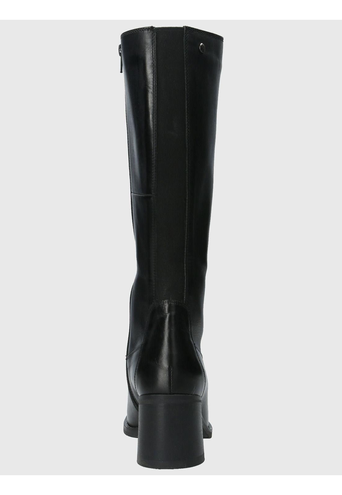 Bota Cuero Mujer Ruphel Negro-6