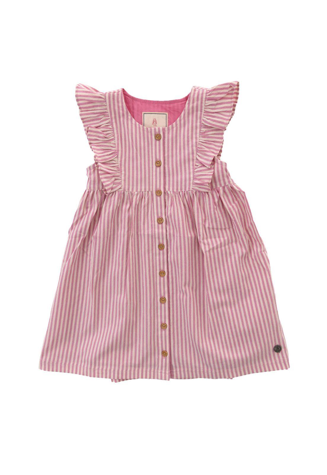 Vestido Niña Alezia Rosado-0
