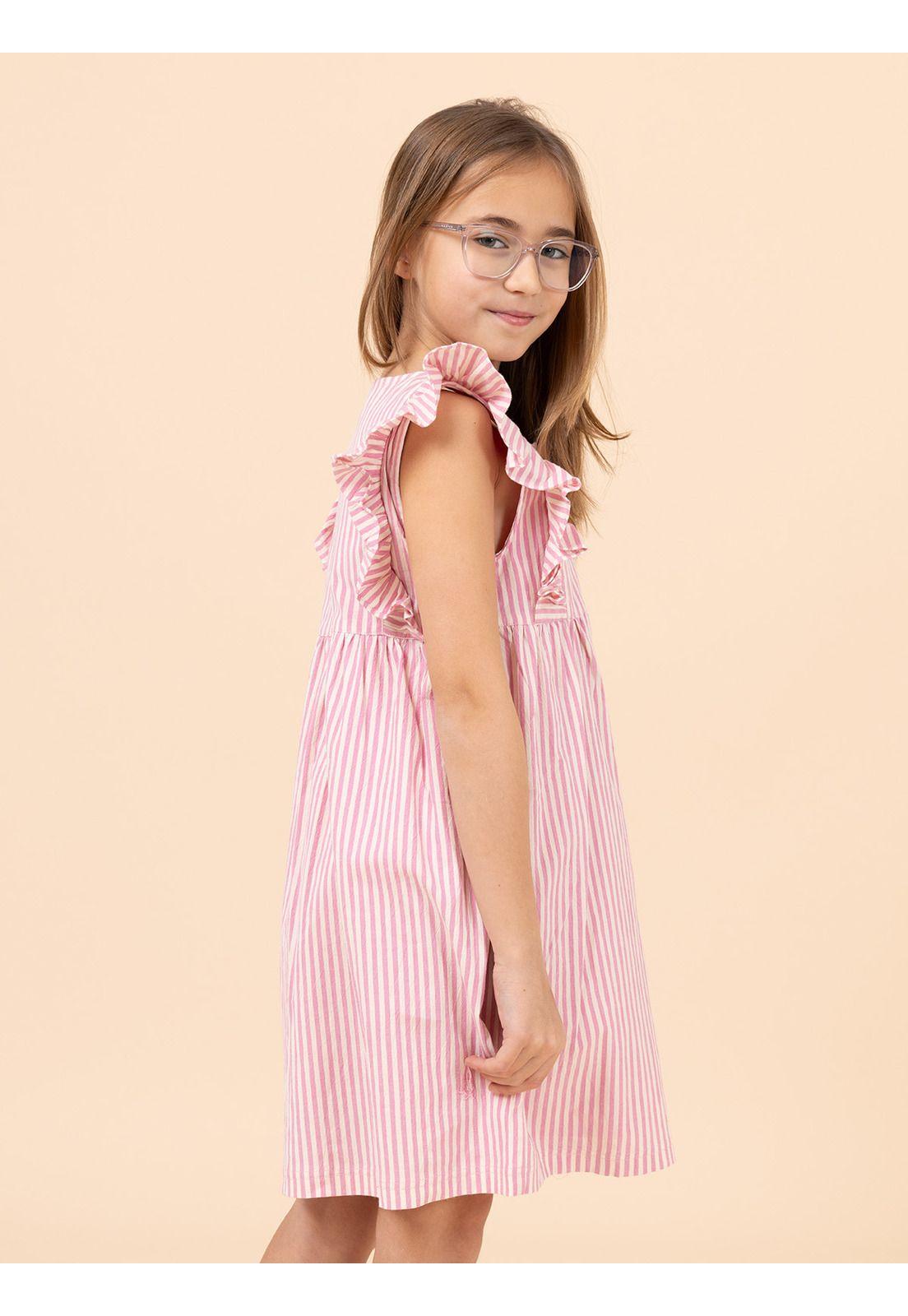 Vestido Niña Alezia Rosado-3