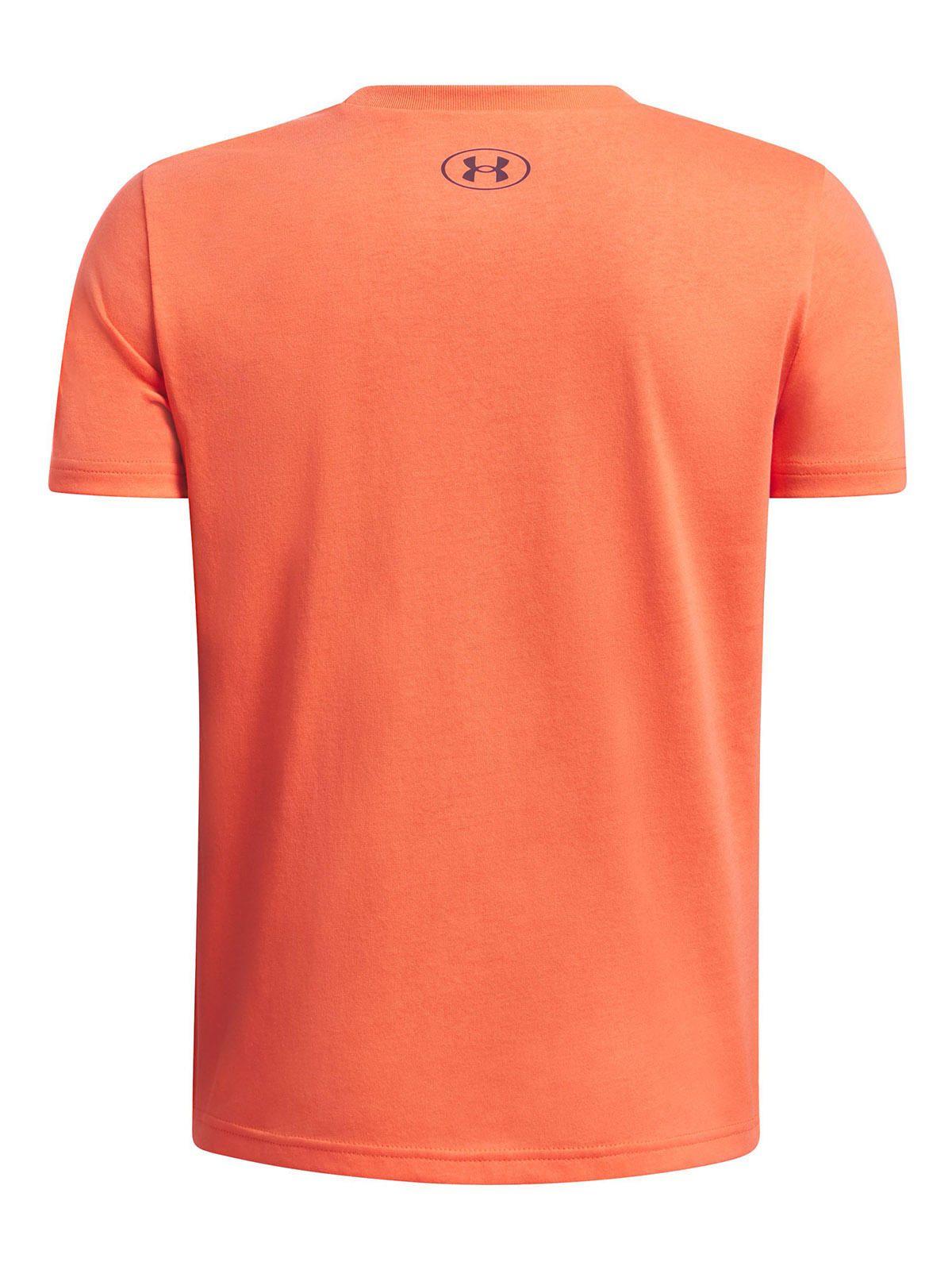 Polera Manga Corta Boxed Niños Naranja-1