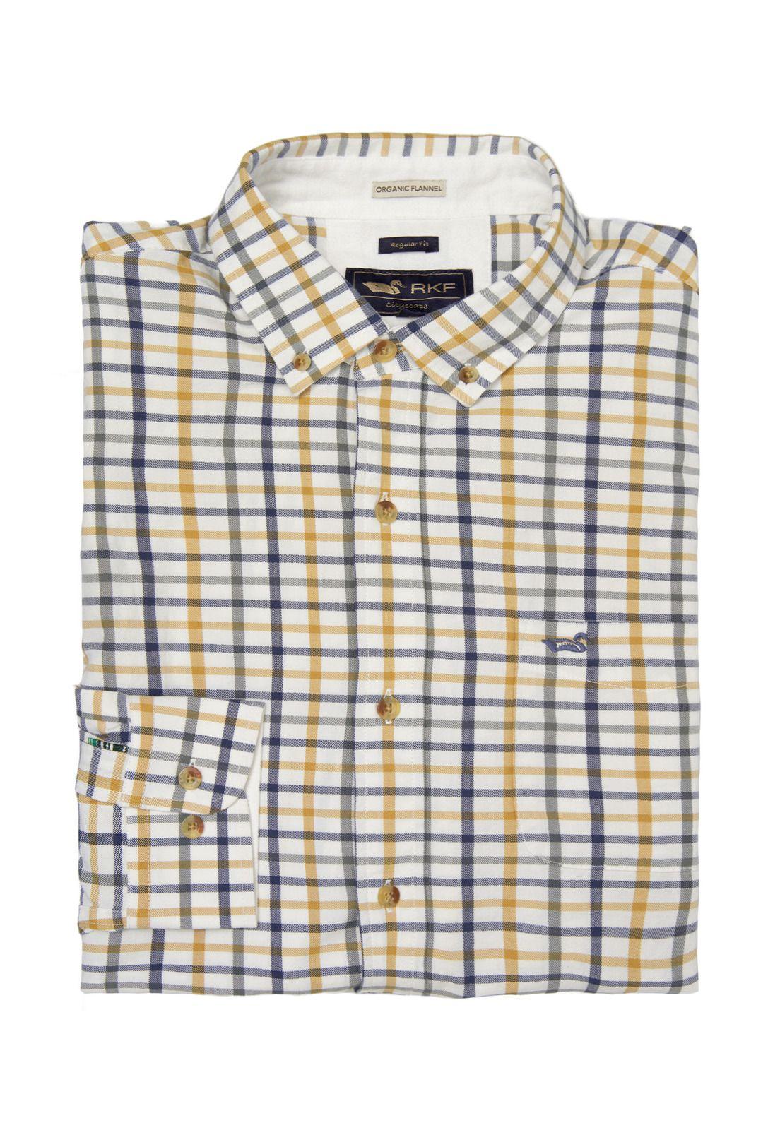 Camisa M/L Hombre Viyellabut Amarillo-3