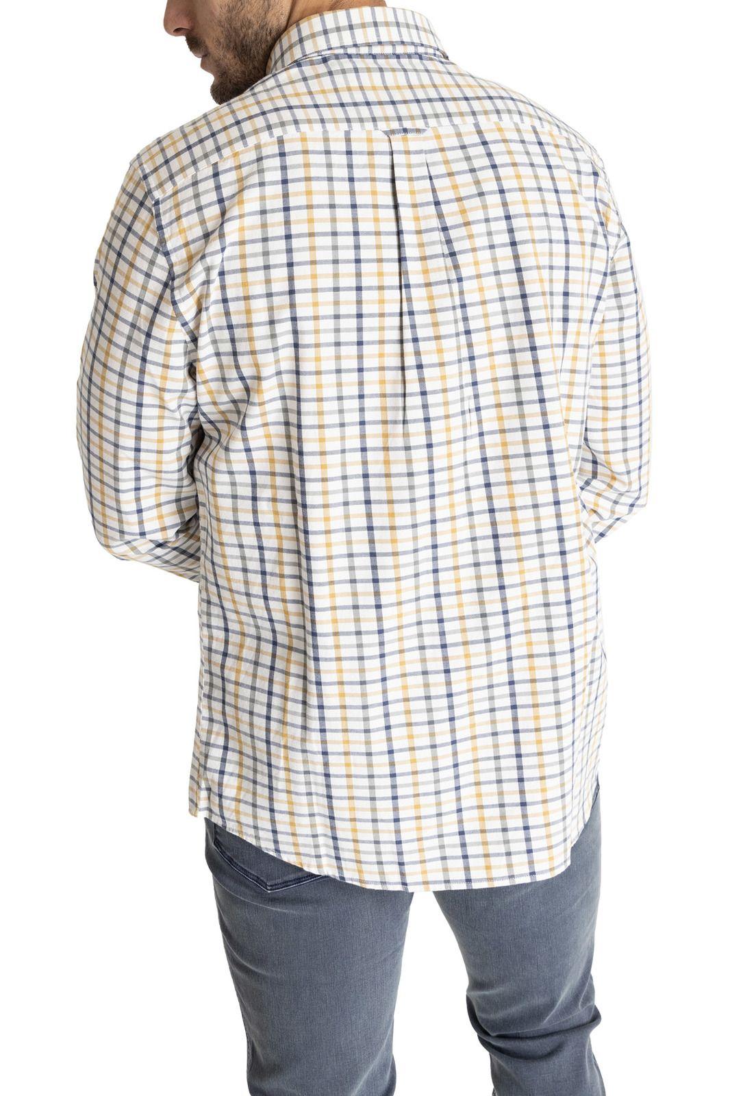 Camisa M/L Hombre Viyellabut Amarillo-5