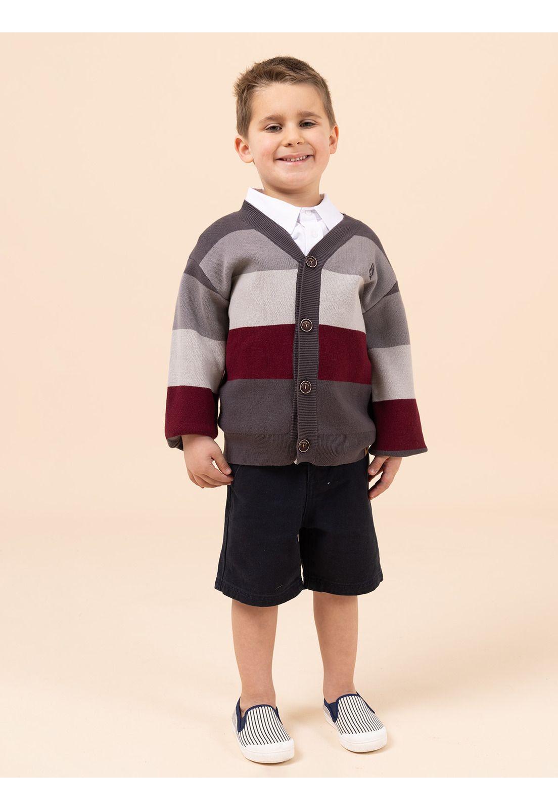 Chaleco Niño Cantembury Gris-1
