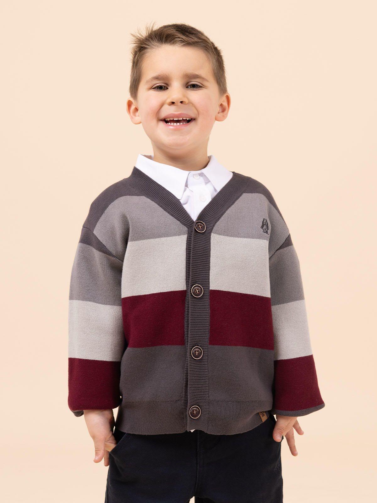 Chaleco Niño Cantembury Gris-3