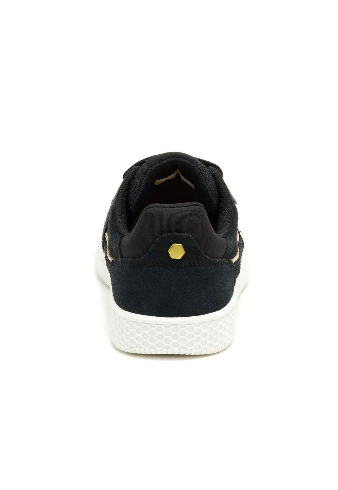 Zapatilla Mujer Pause Retro T-Toe Negro-5