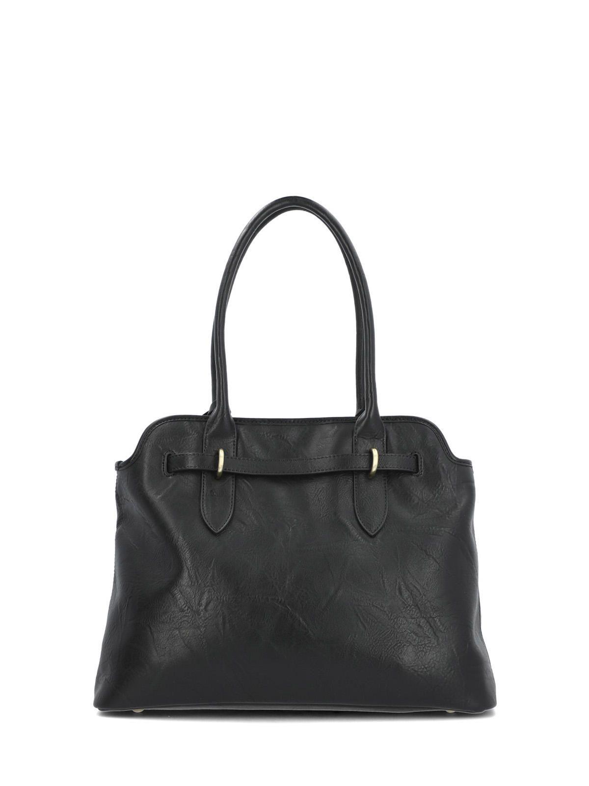 Cartera Ecocuero Mujer Minster Bag Negro-2