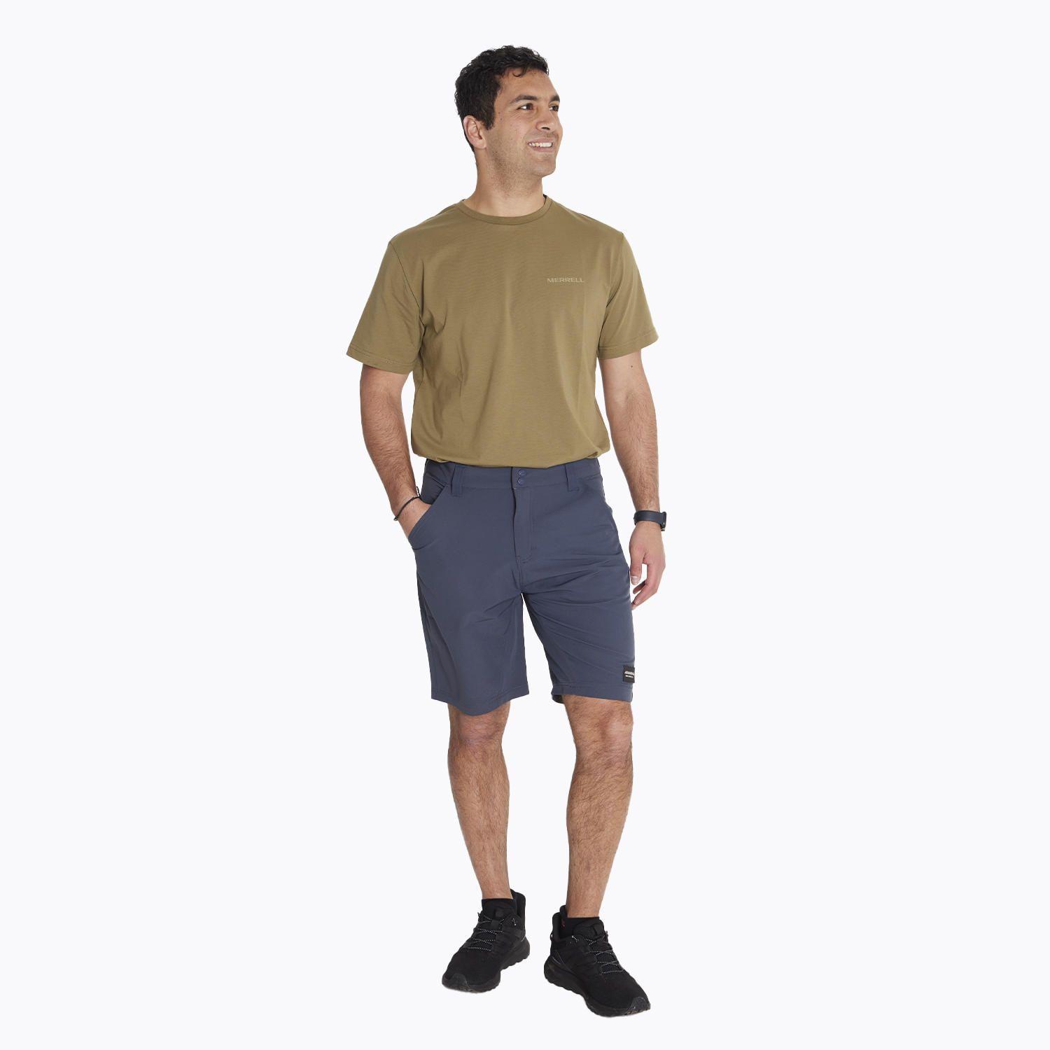 Short Impermeable Walkshort Azul Hombre-4