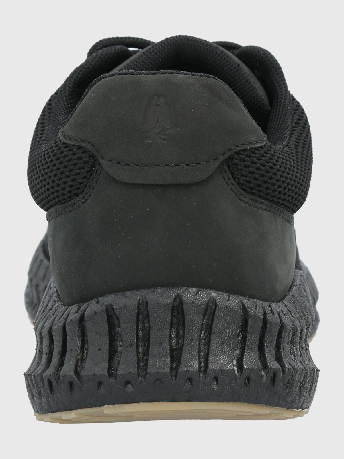 Zapatilla Negro Hombre Spinal Knit Lace -5