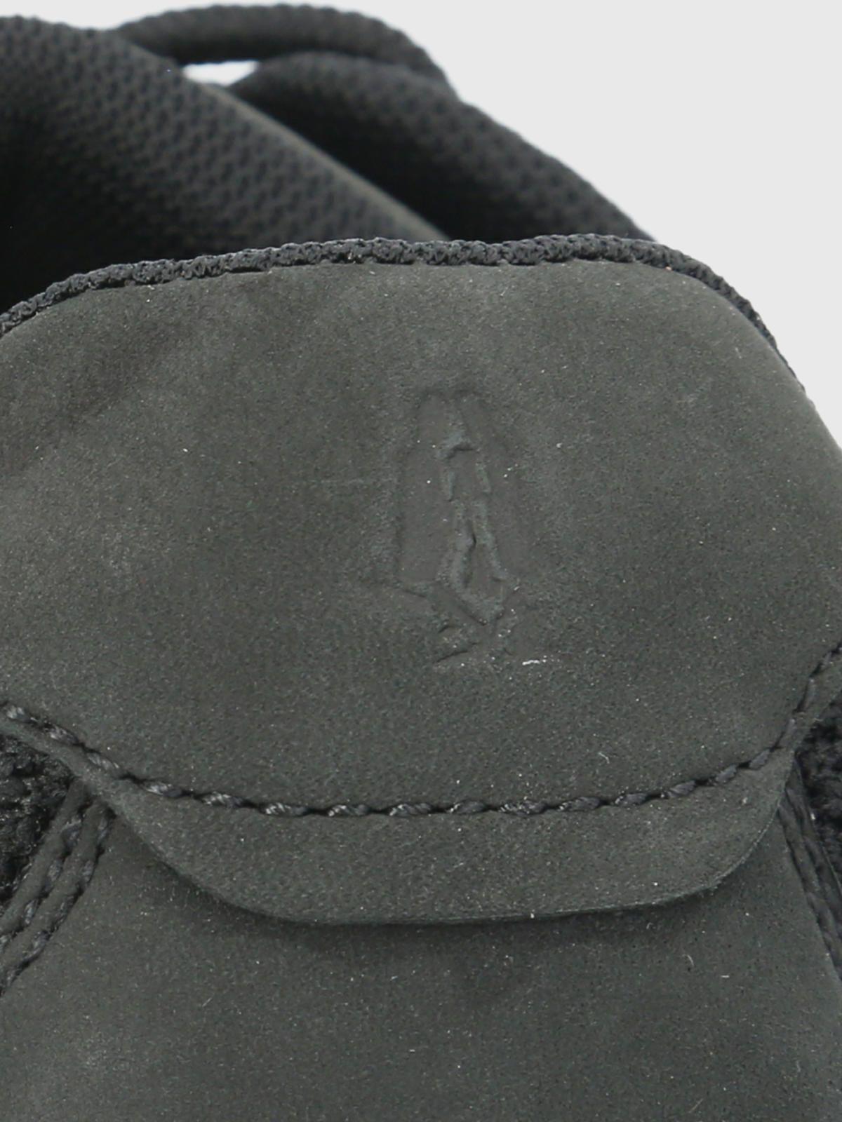 Zapatilla Negro Hombre Spinal Knit Lace -6