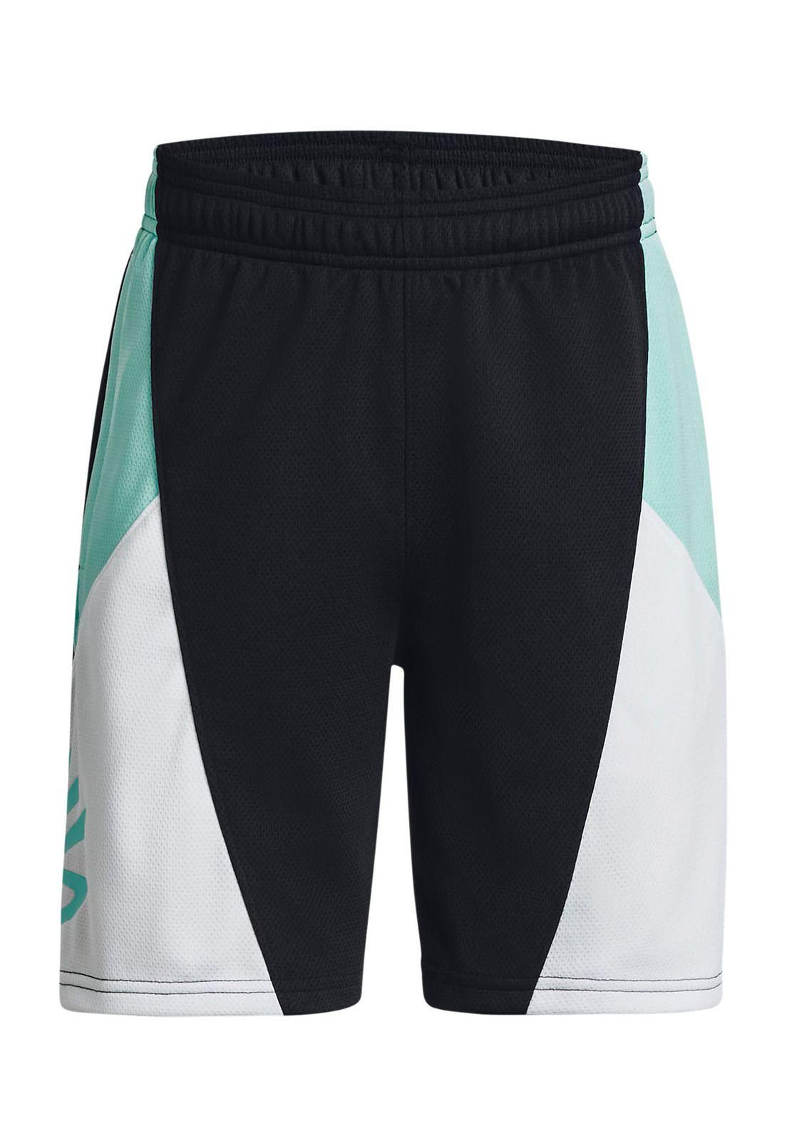 Shorts Curry Splash para niño Negro-0