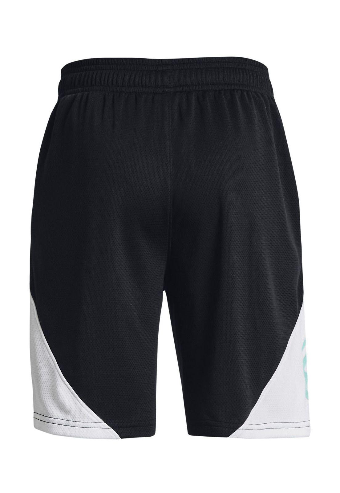 Shorts Curry Splash para niño Negro-1