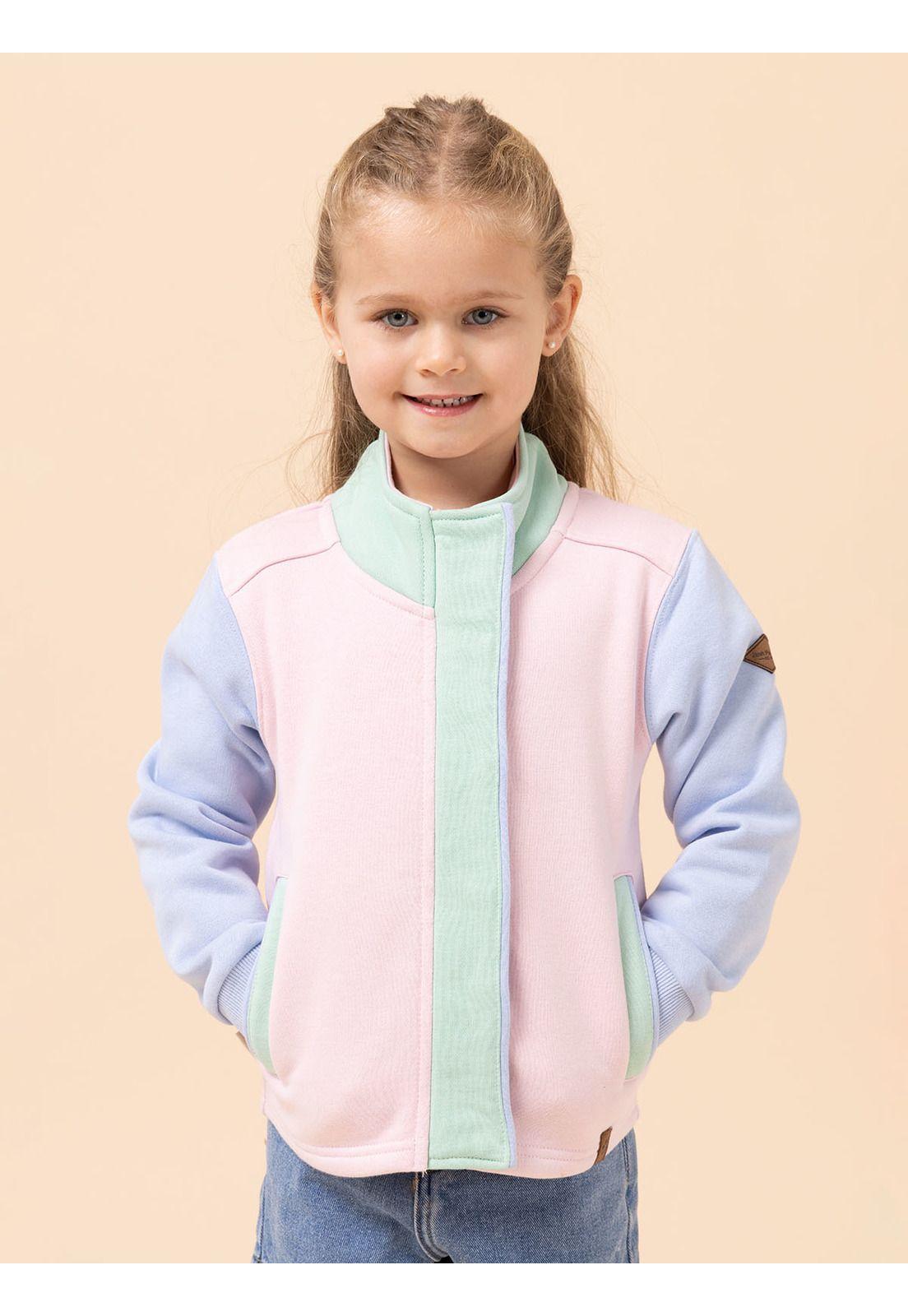 Polerón Niña Dolce Rosado-3