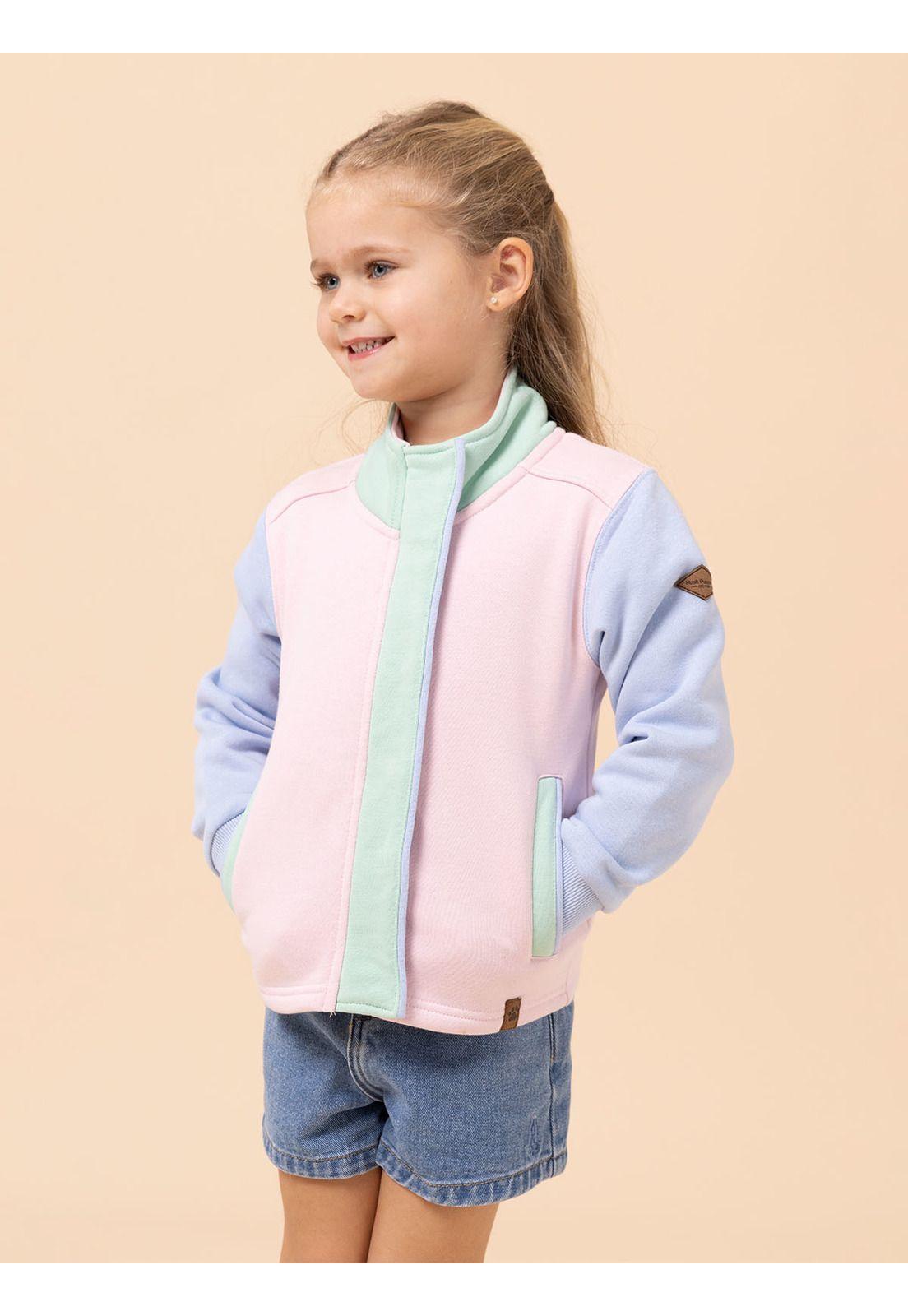 Polerón Niña Dolce Rosado-4