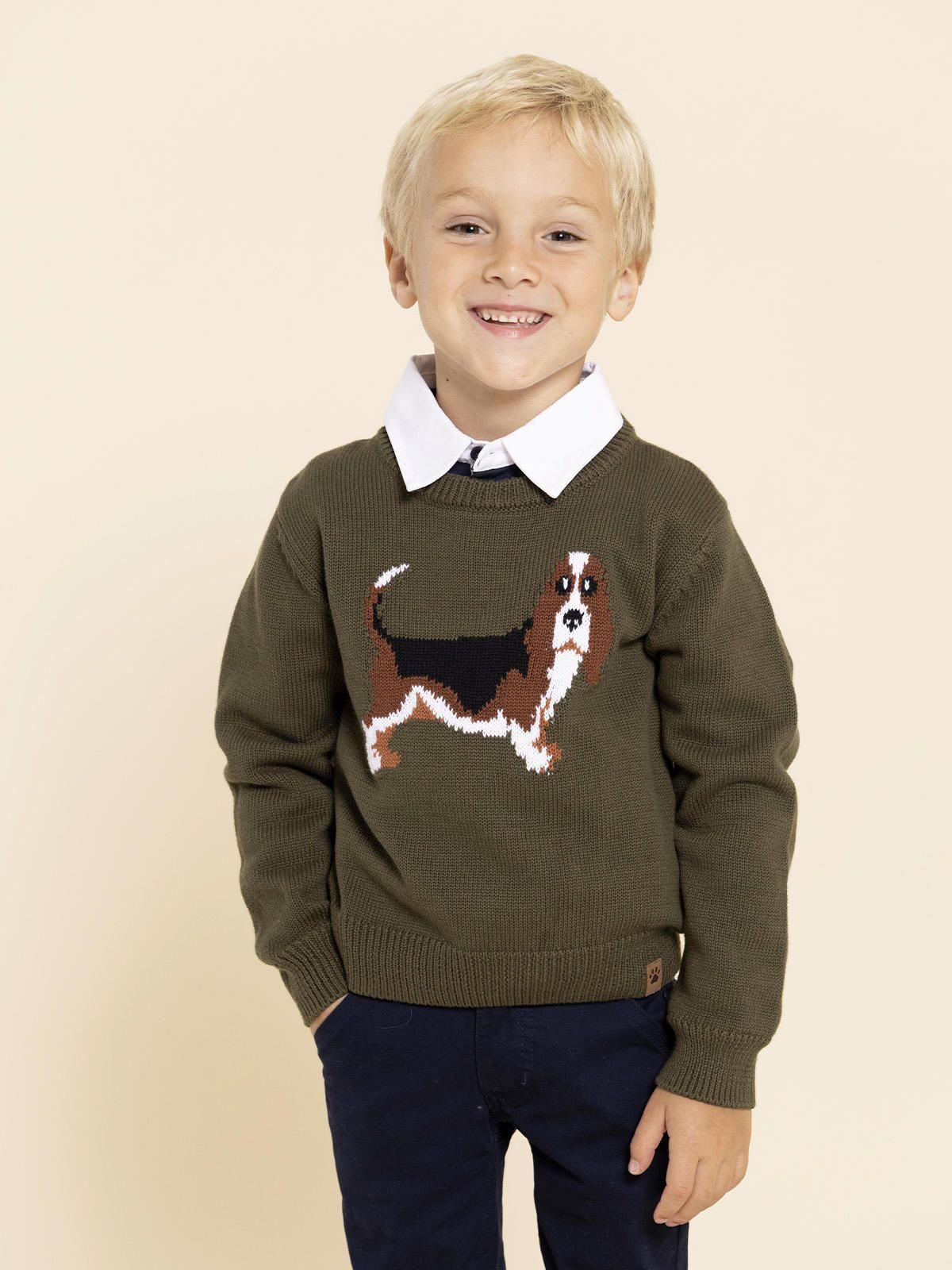 Chaleco Basset Niño Verde-0