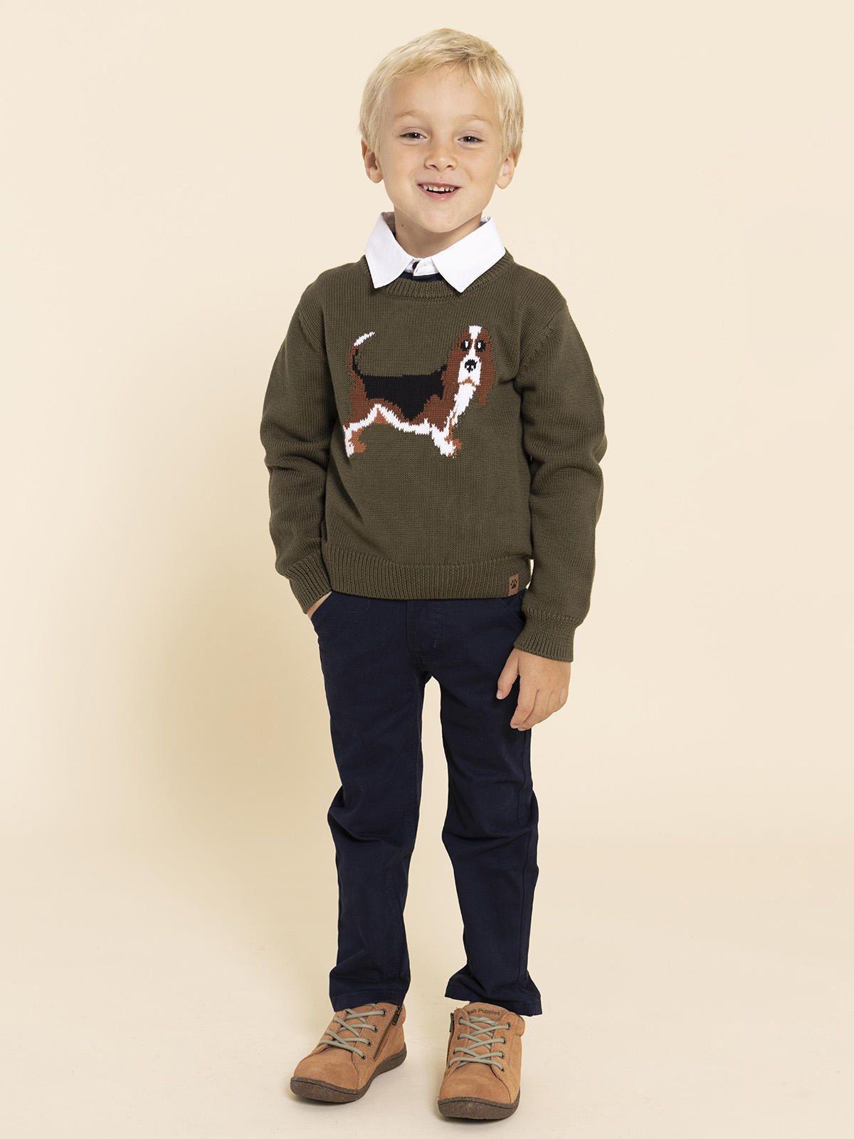 Chaleco Basset Niño Verde-4