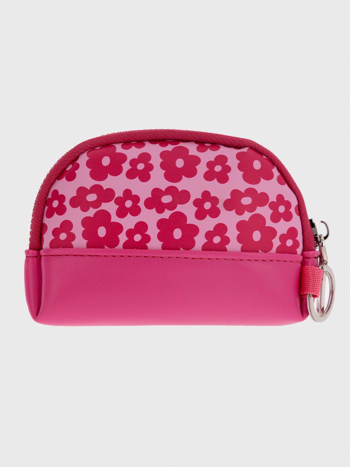 Monedero Mujer Flower Pouch Rosado-1
