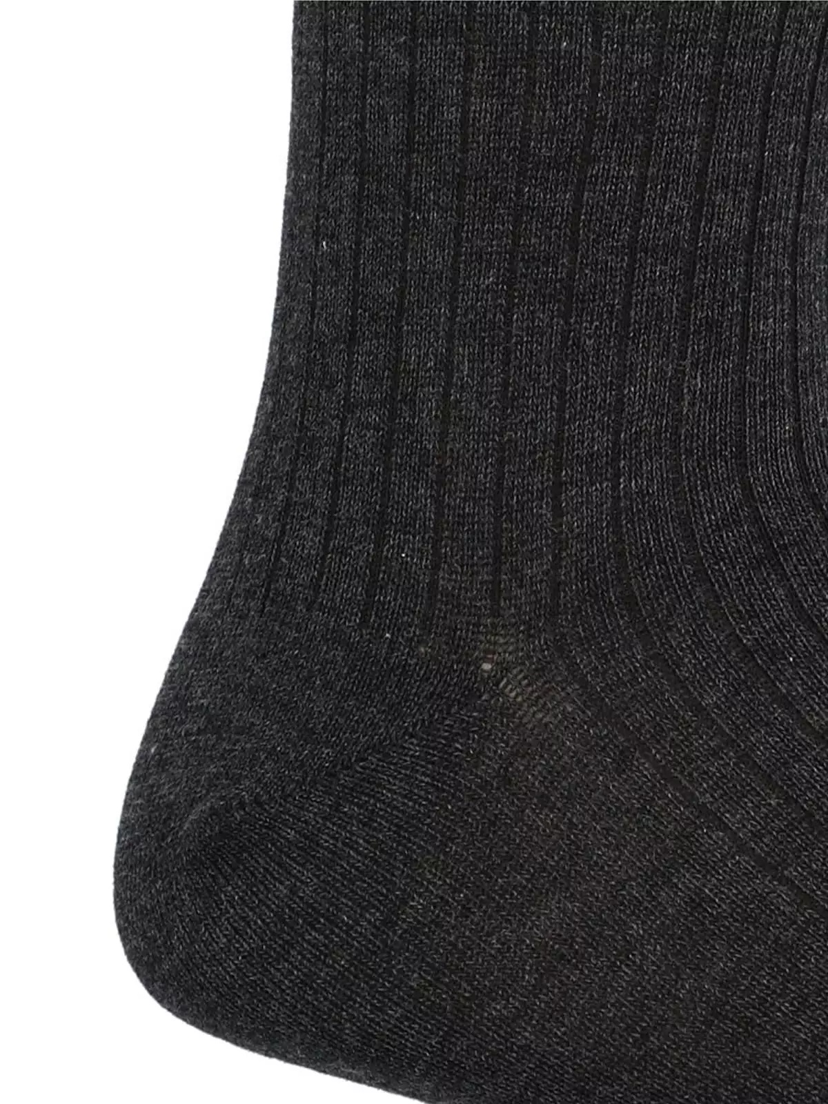 Calcetín Algodón Hombre C Cuff Classic Gris-1