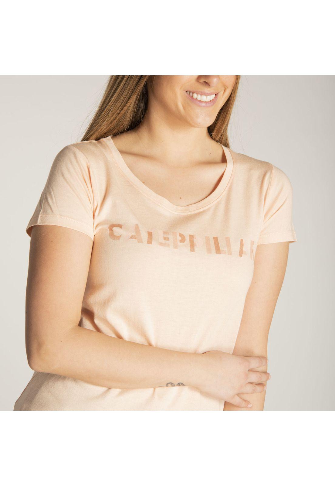 Polera M/C Mujer W Vrstl Ss Graphic T Rosado-4