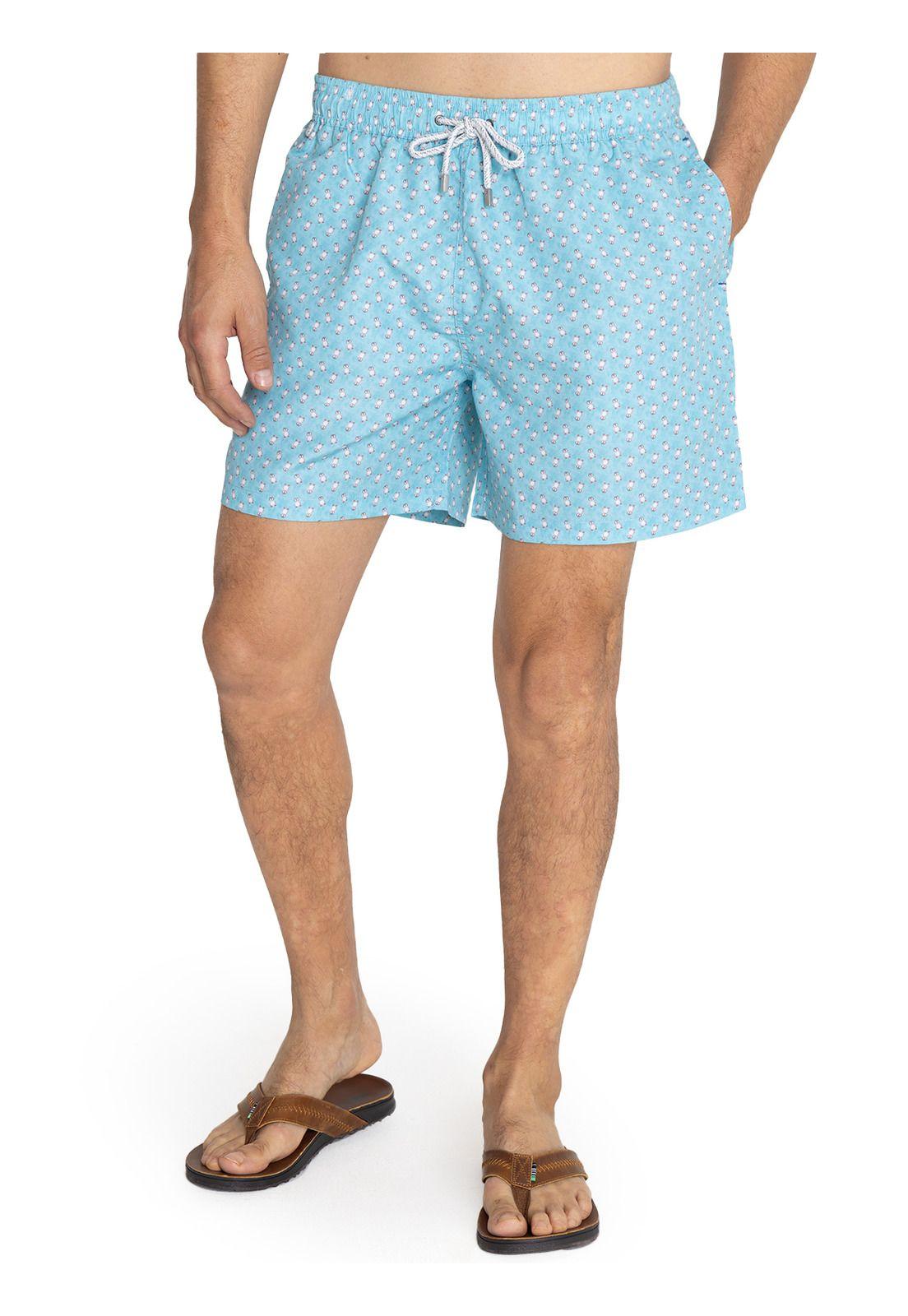 traje de baño Celeste Izam Hombre -4