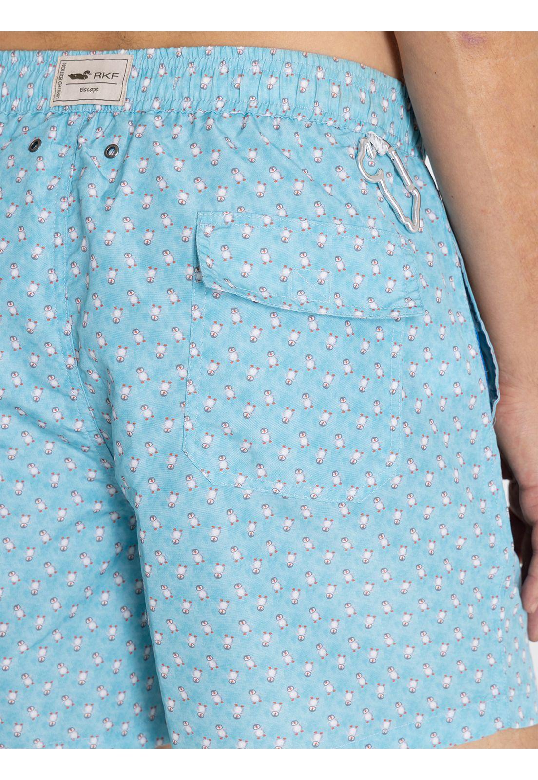 traje de baño Celeste Izam Hombre -7