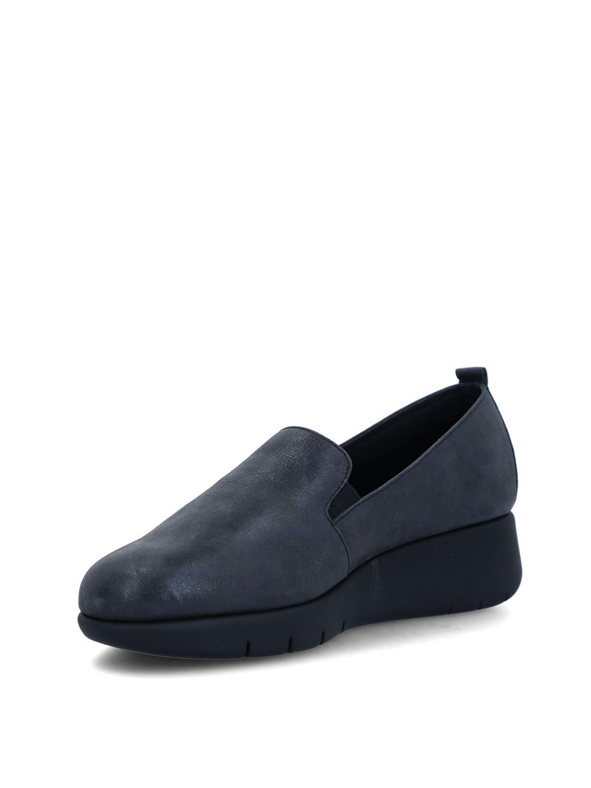 Slip On Cuero Mujer Judita Metalizado-5