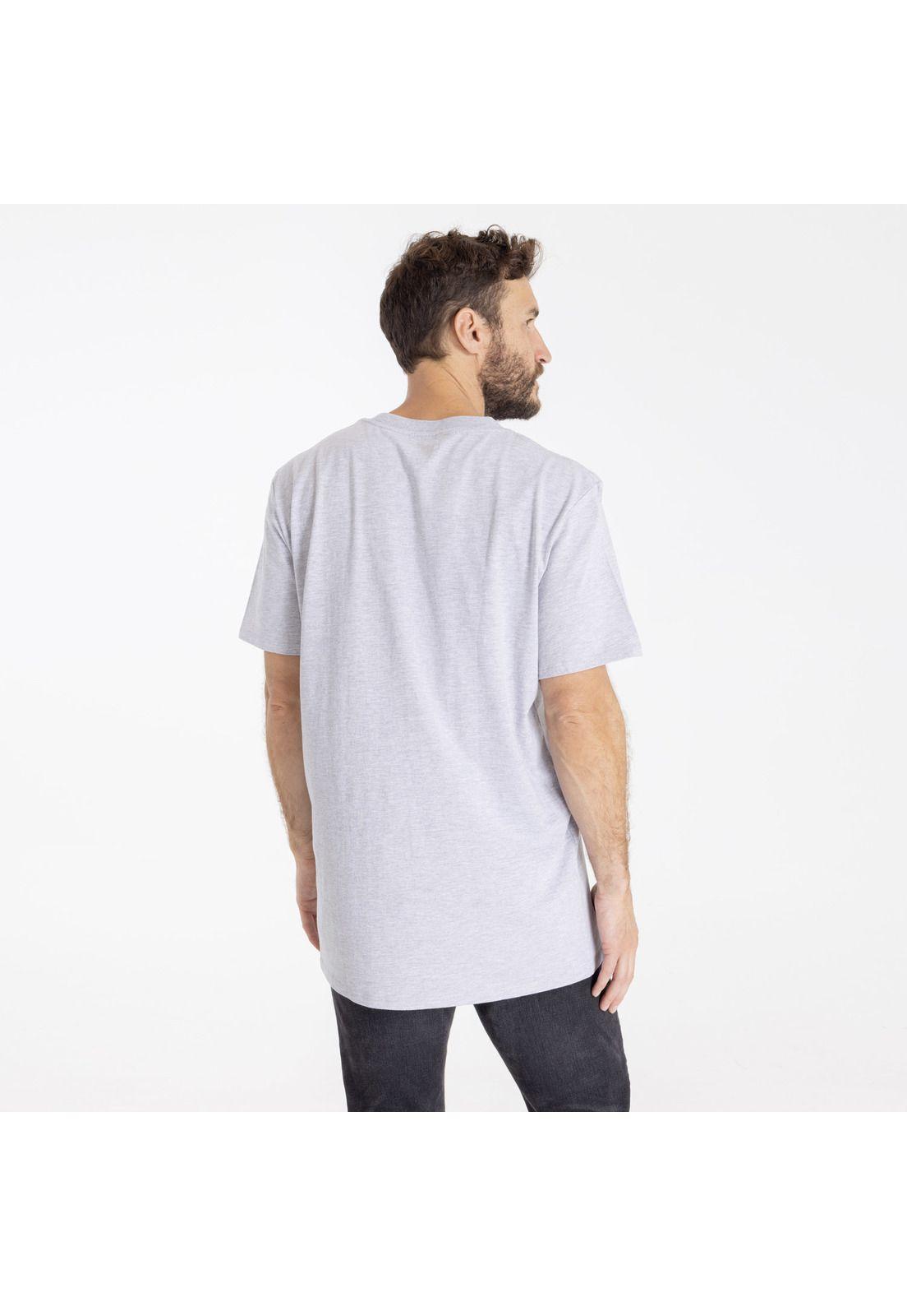 Polera Manga Corta Colfax Ii Gris Hombre-1