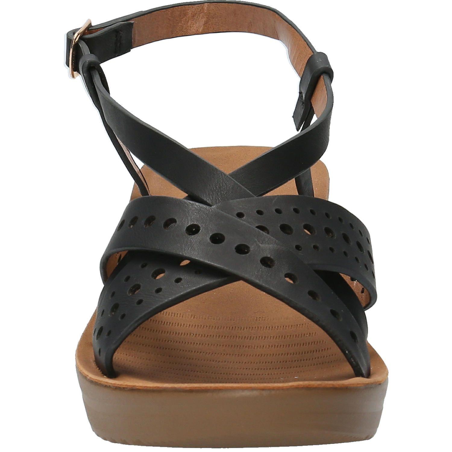 Sandalia Effie Negro Mujer-3