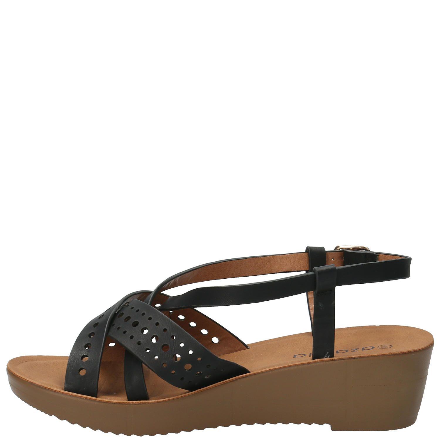 Sandalia Effie Negro Mujer-5