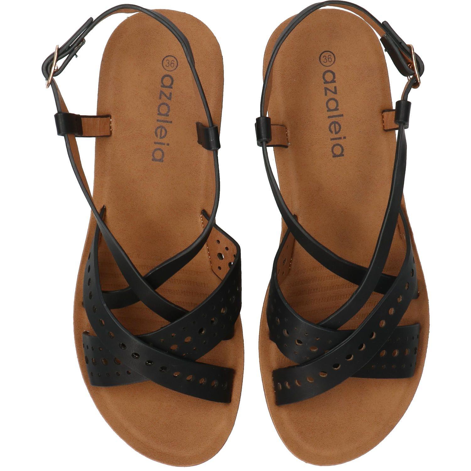 Sandalia Effie Negro Mujer-7