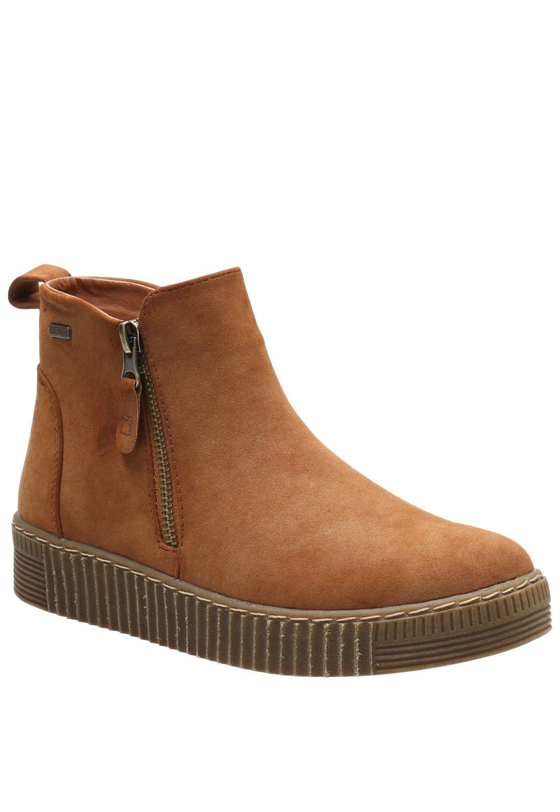 Botín Mujer Mersey Cognac-0