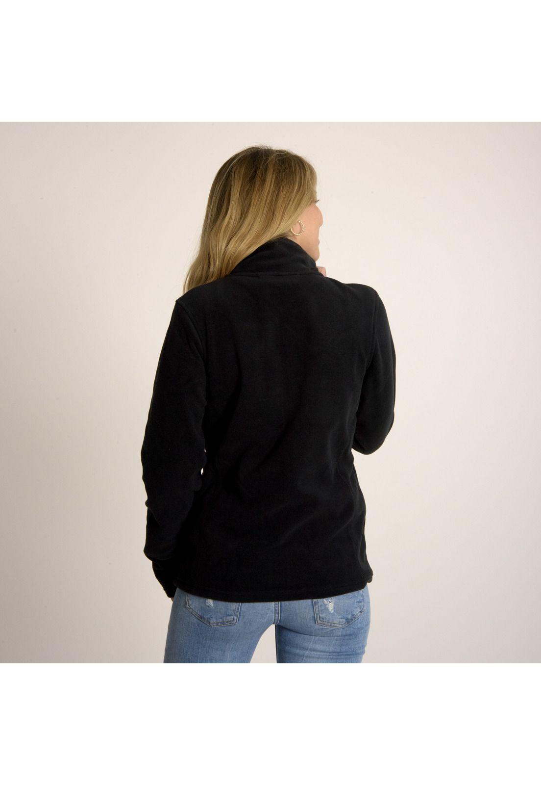 Polar Mujer W Kata Knitted Fz Negro-3