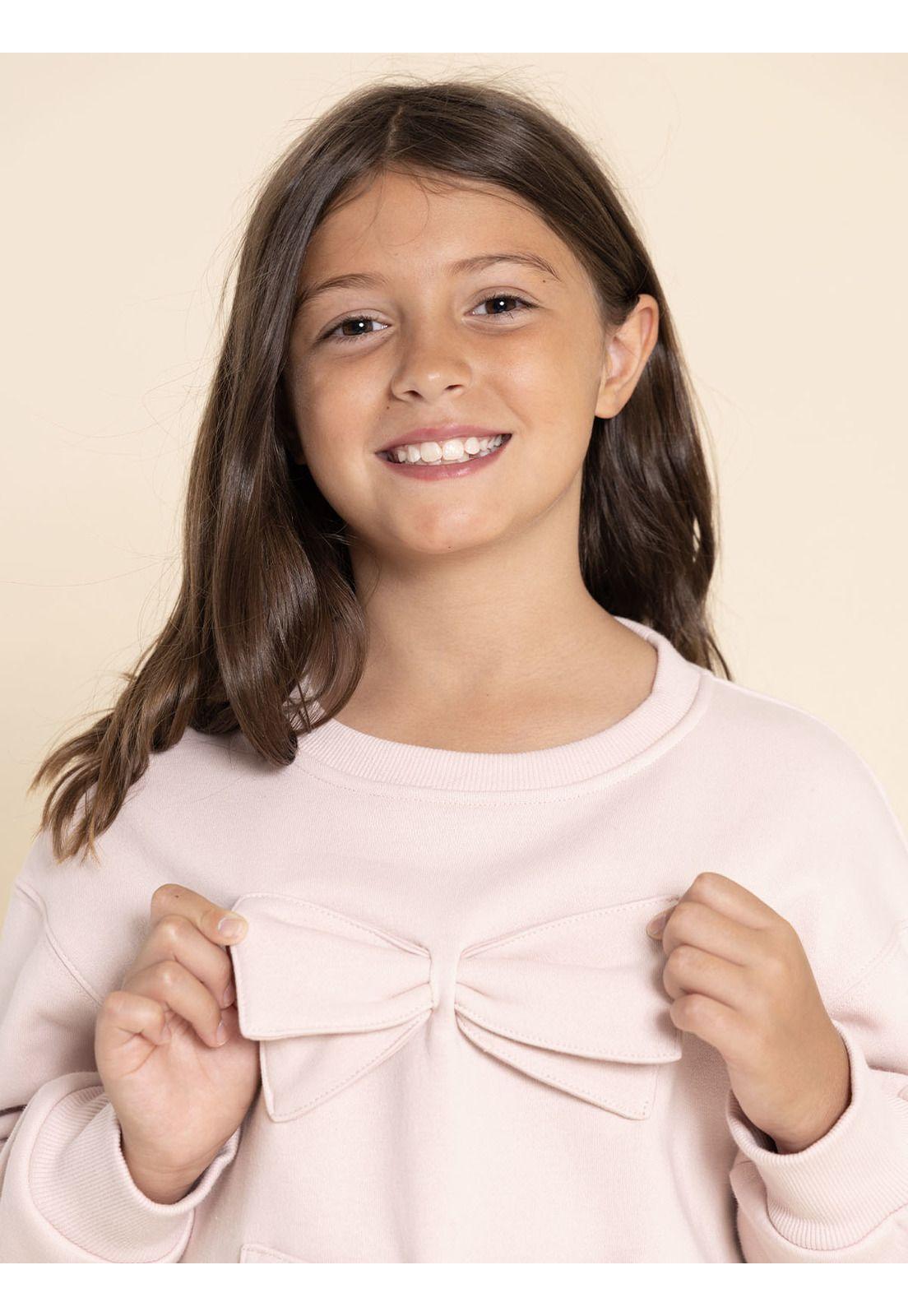 Poleron Cinta Niña Rosado-3