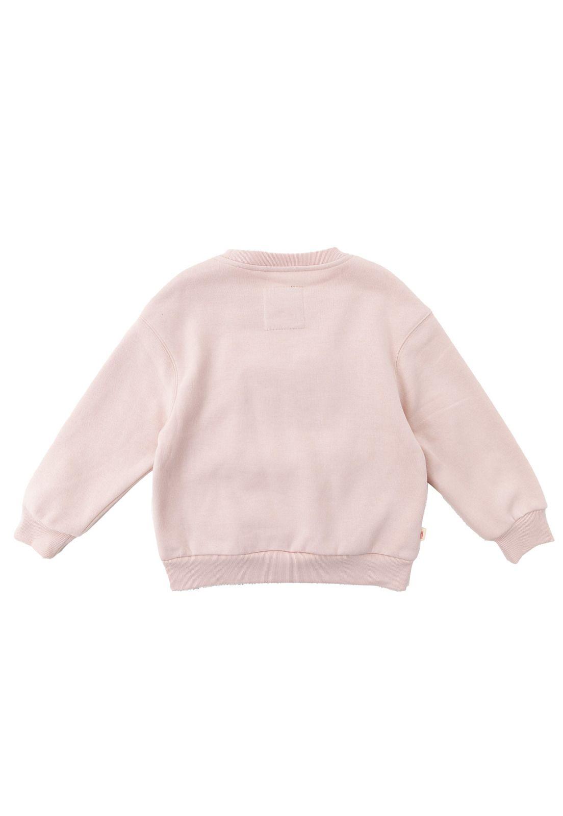 Poleron Cinta Niña Rosado-5