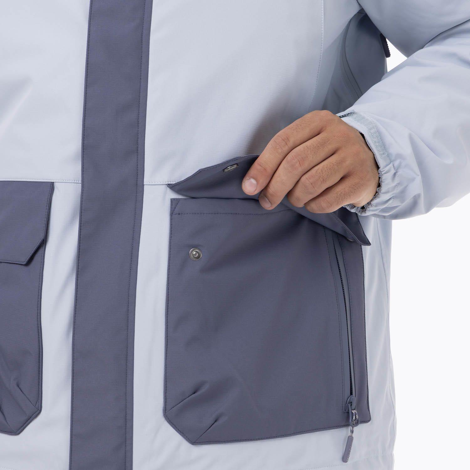 Parka Hombre Ezeo 3-In-1 10K Celeste-6