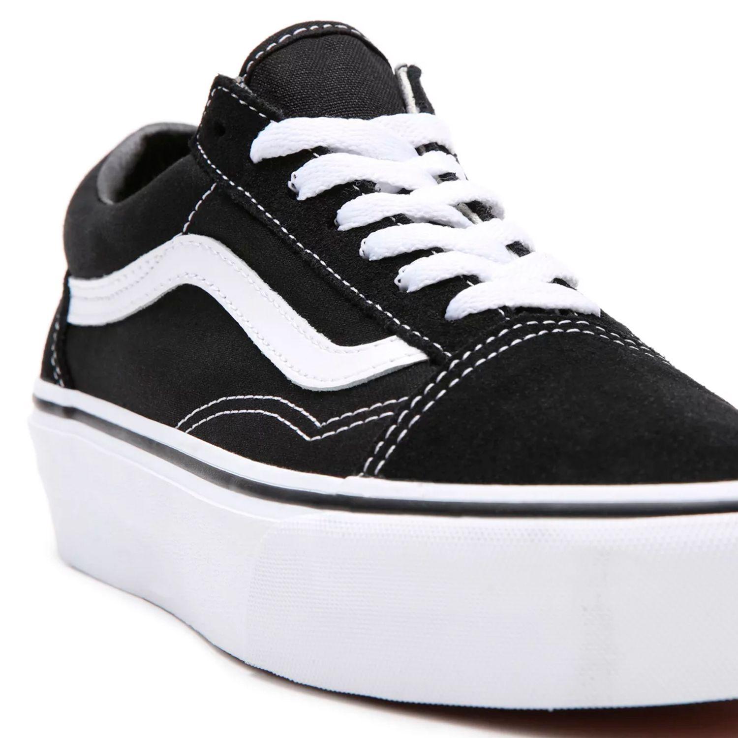 Zapatillas Unisex UA Old Skool Platform Negra-5