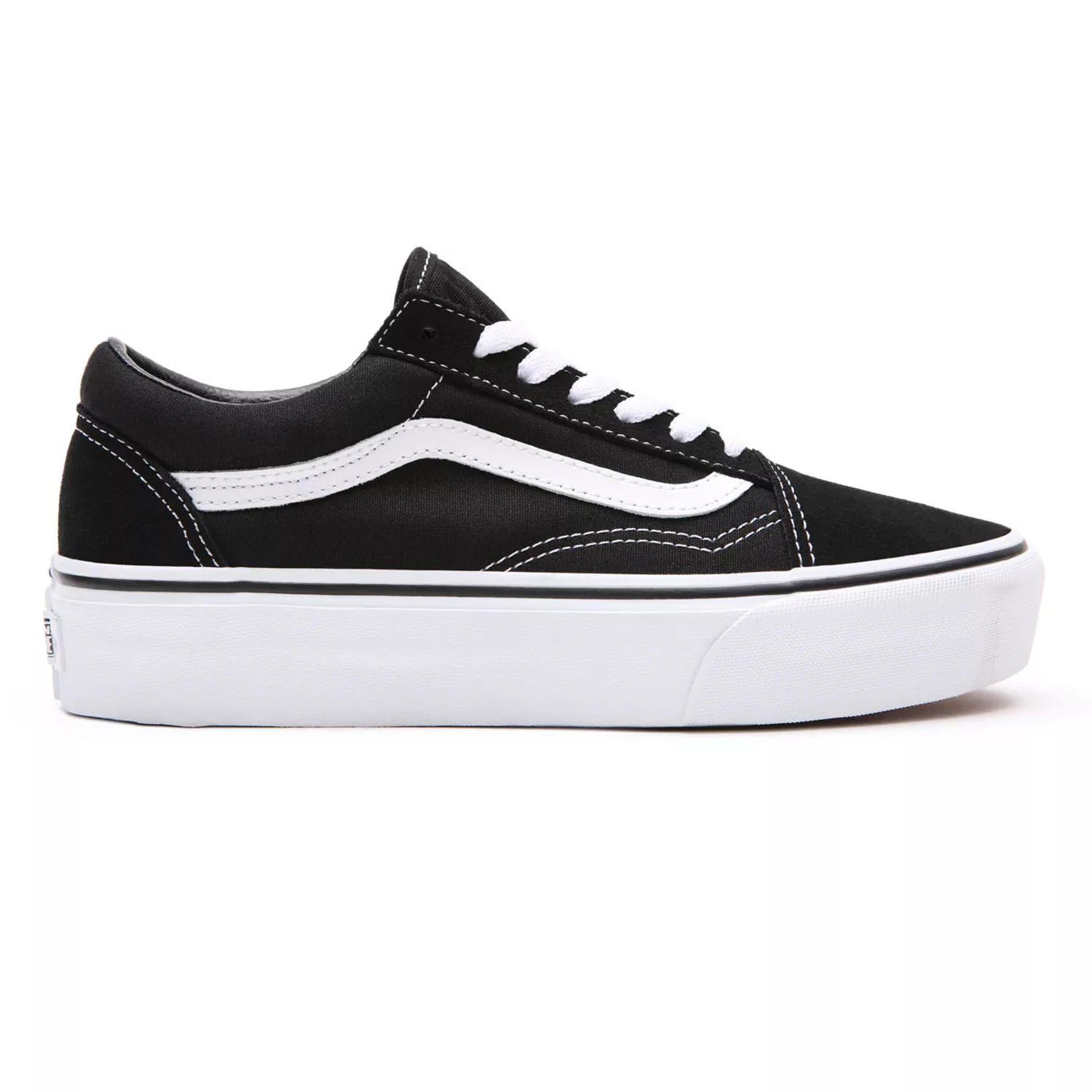 Zapatillas Unisex UA Old Skool Platform Negra-0