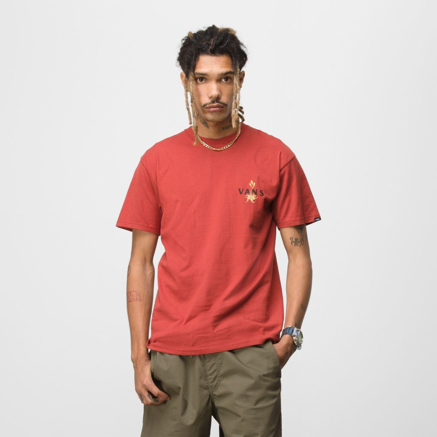 Polera M/C Hombre Desert Pack Ss Chili Oil-1