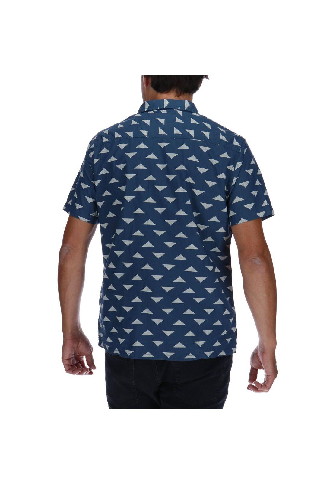 Camisa Hombre Foundation Triangle Ao Azul-2