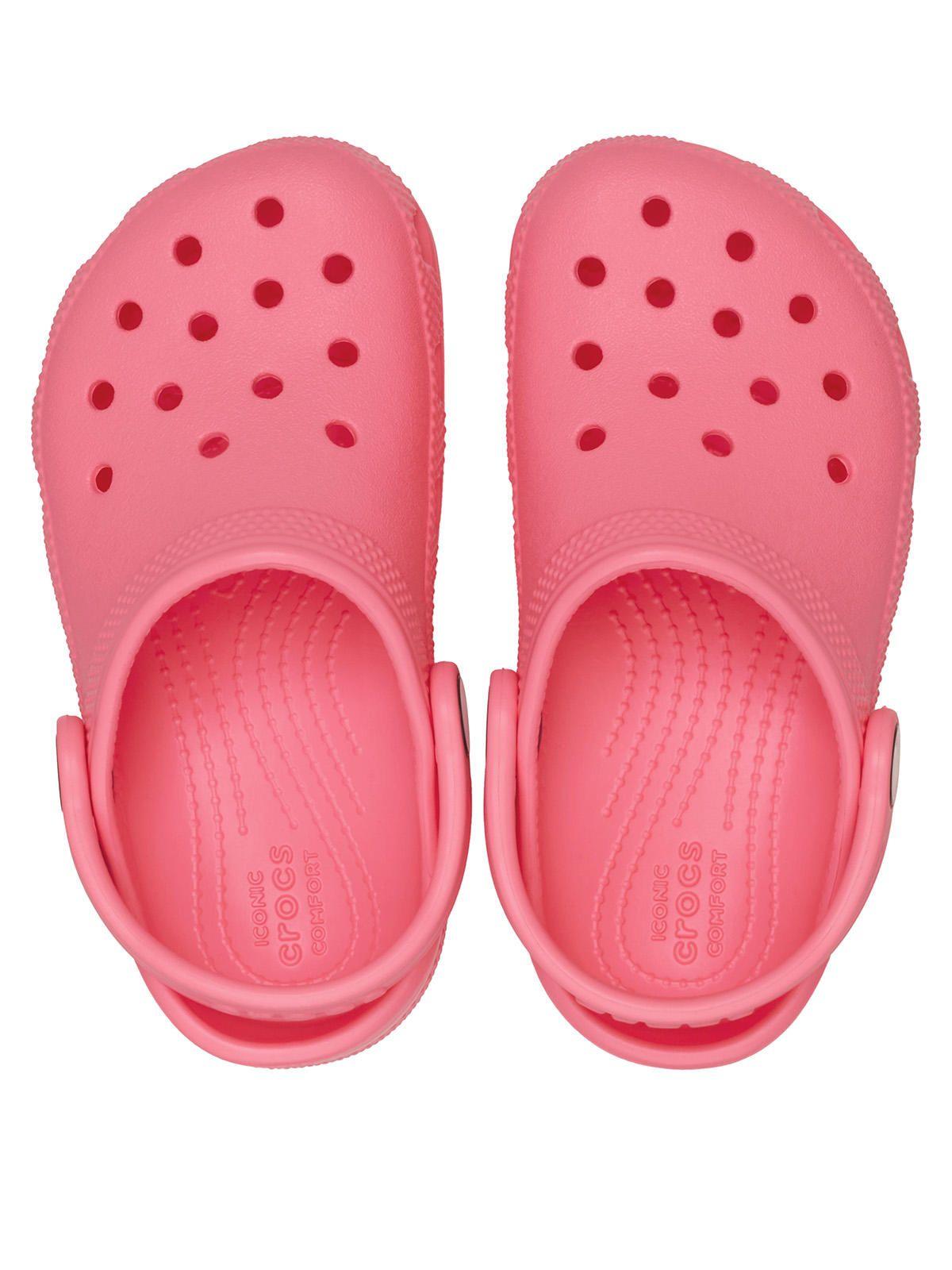 Zueco Niños Pequeños Classic Clog T Rosado-4