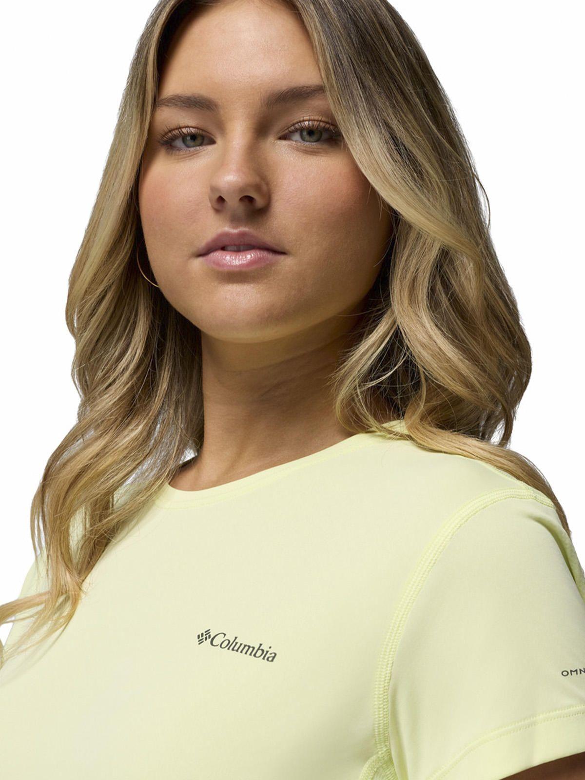 Polera Mujer Zero Rules Light Ss Amarillo-3
