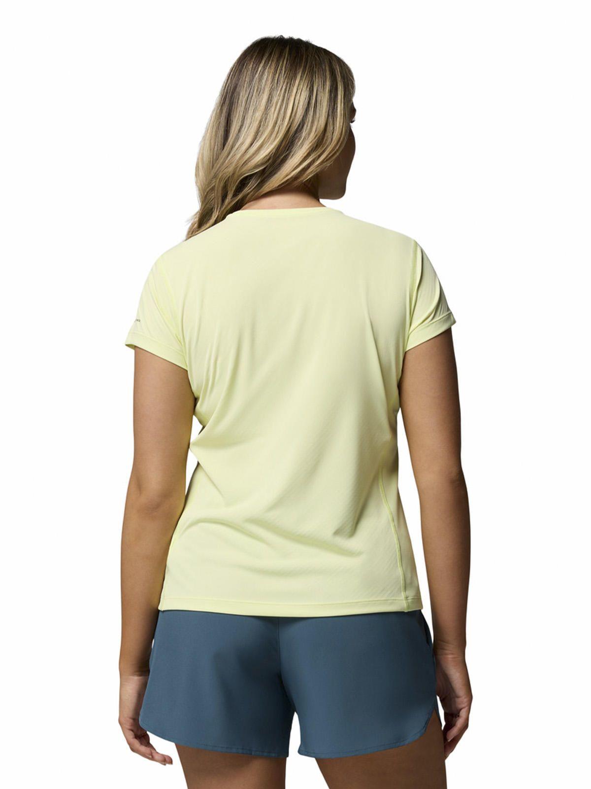 Polera Mujer Zero Rules Light Ss Amarillo-5