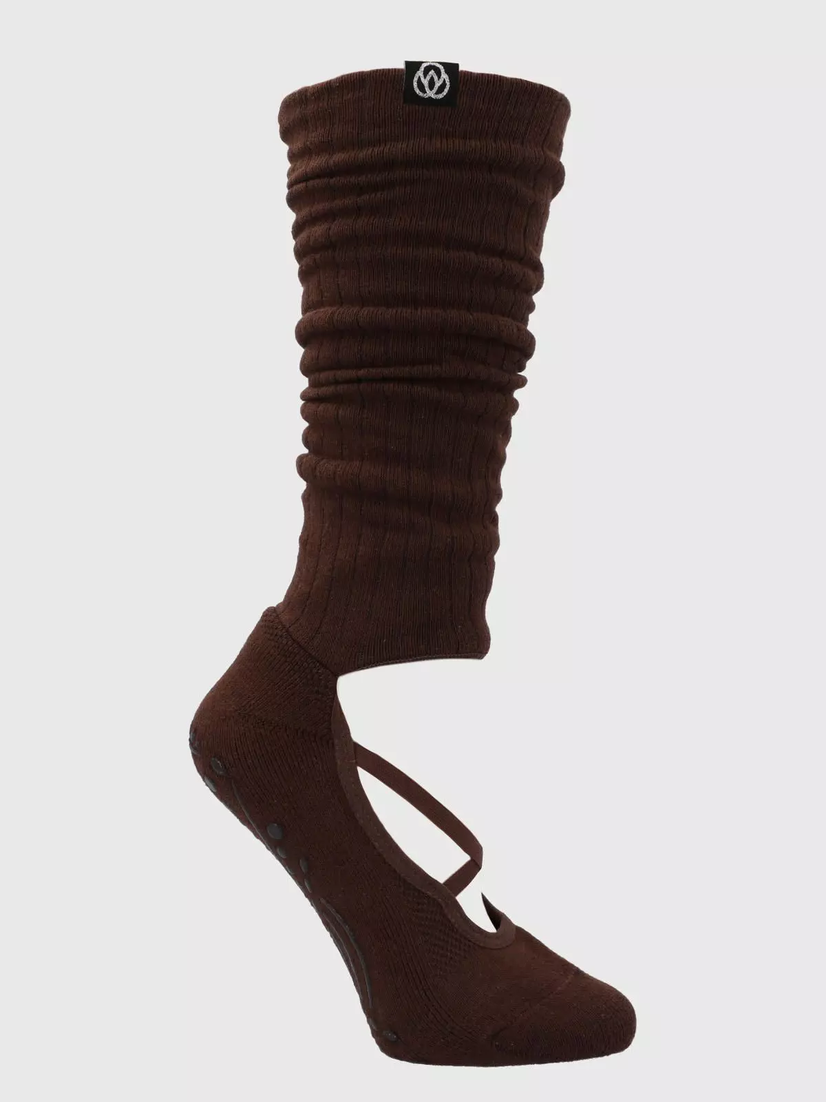 Calcetín Strap Grip Café-0