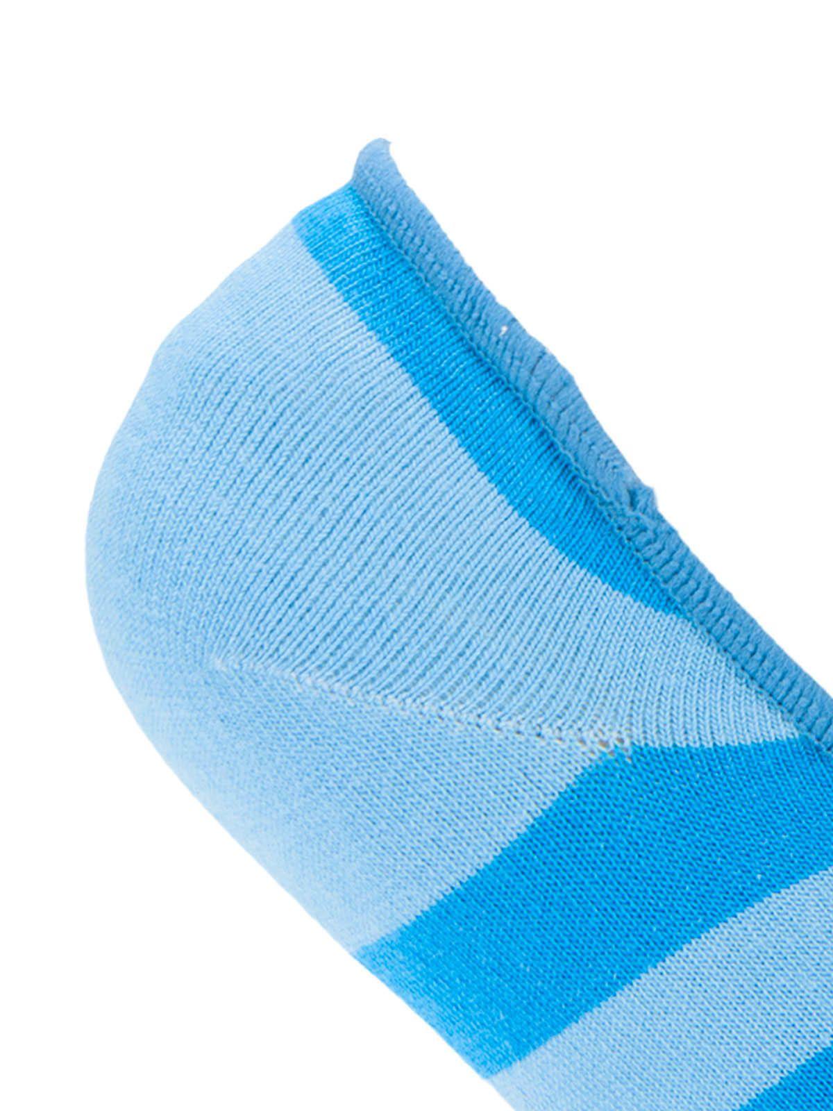 Calcetin Bambú Mujer Inv Lines Azul-2