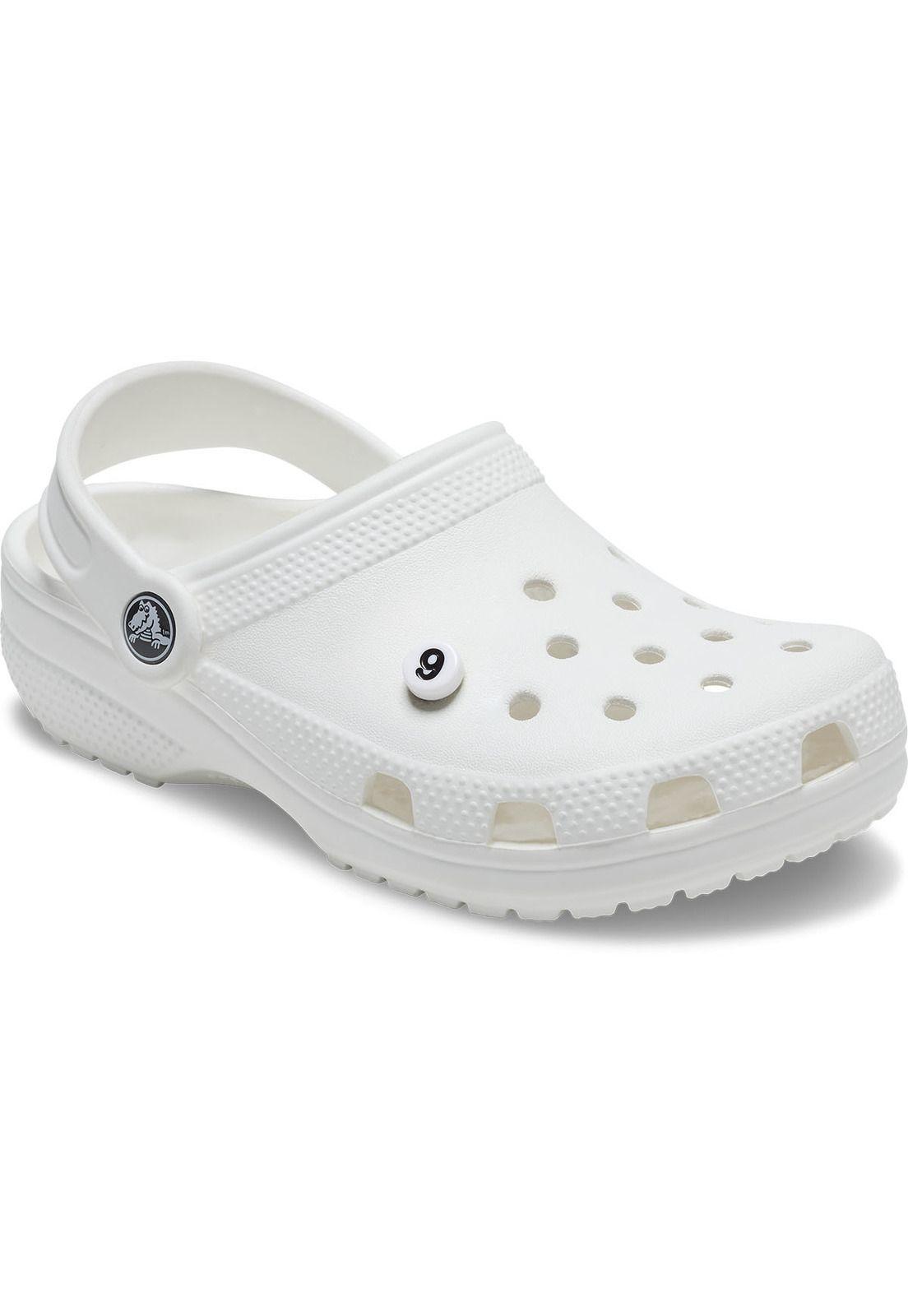 Jibbitz Crocs Número Nueve Pequeña Amistad Blanco-1